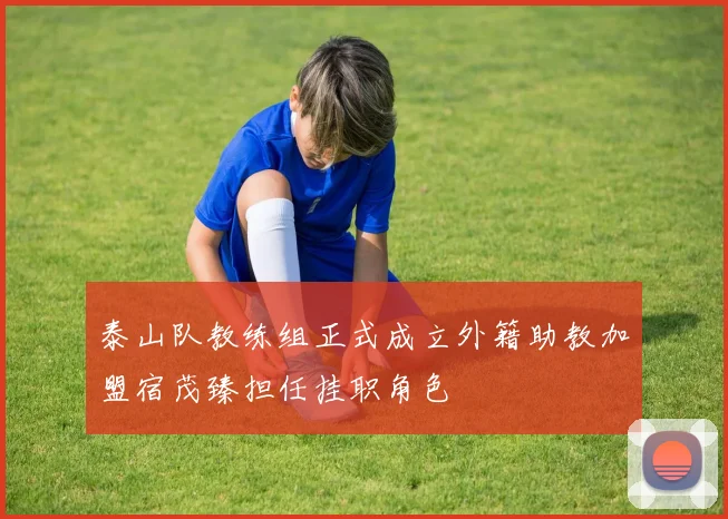 泰山队教练组正式成立外籍助教加盟宿茂臻担任挂职角色